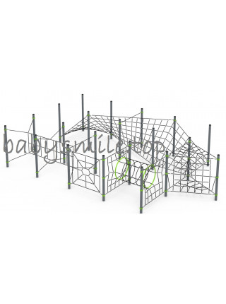 Ігровий канатний майданчик В-020